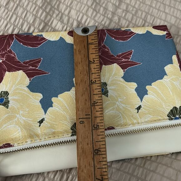 Rachel Pally Floral Clutch Bag in Cream and Red - Picture 6 of 6